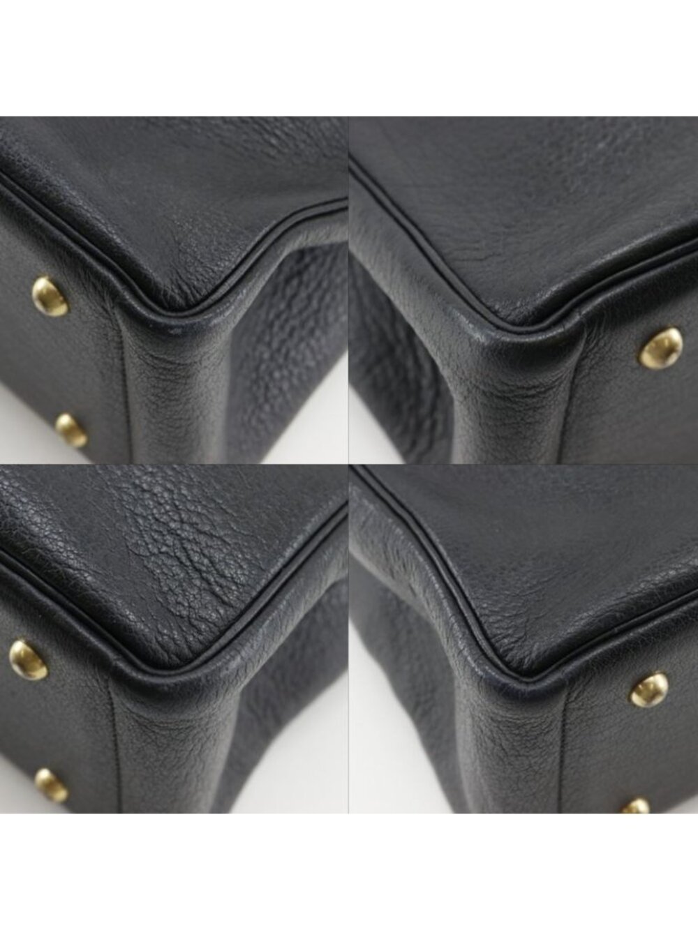 Hermes Gallop Ft1 Buffalo Black Tote - Picture 4 of 10
